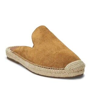 Ralph Lauren Men’s Tan Suede Espadrille Mule